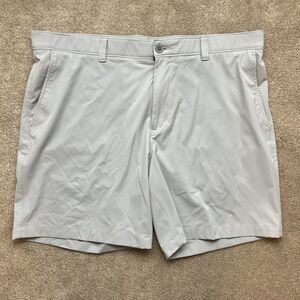 Southern Tide Shorts Mens 42 Gray Brrr Performance 8" Stretch Golf Sports